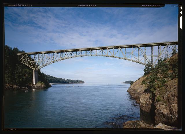 Deception Pass Bridge, Spanning Deception Pass at State Route 20, Anacortes, Skagit County, WA