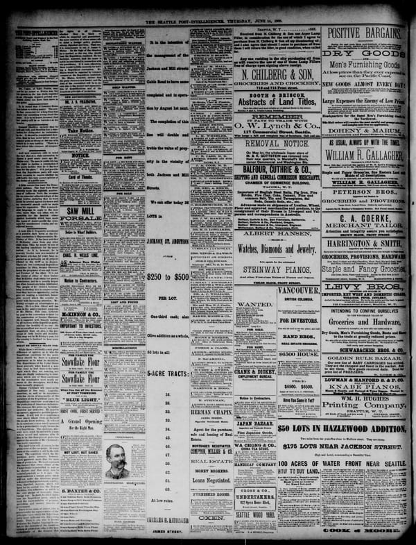 Newspaper page, 1888-06-14