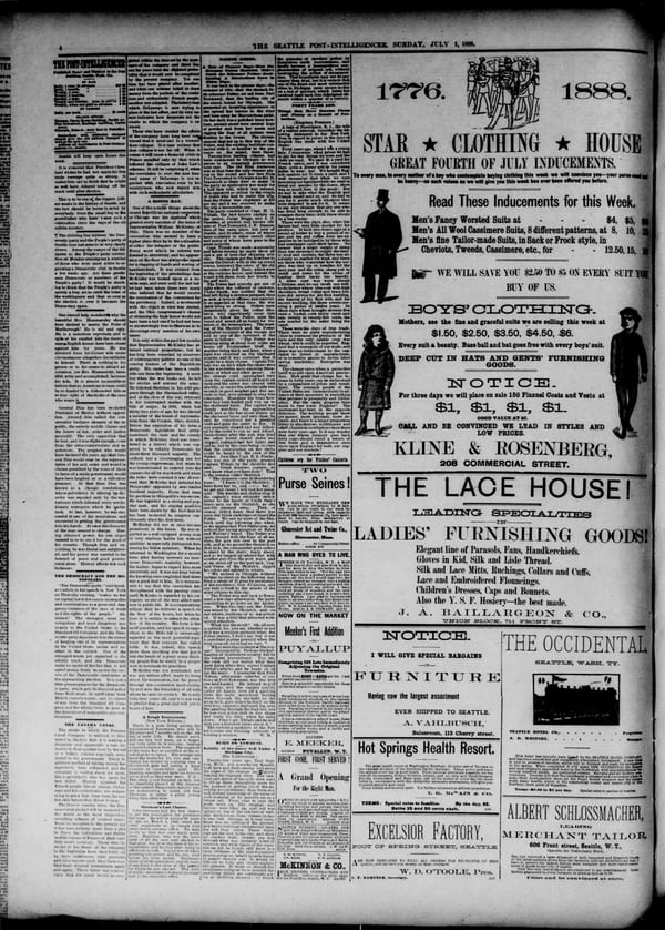Newspaper page, 1888-07-01