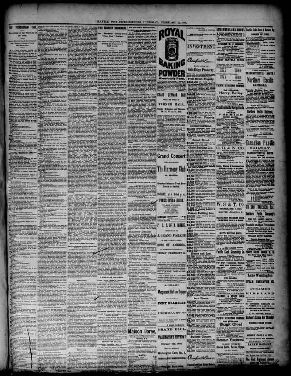 Newspaper page, 1889-02-21