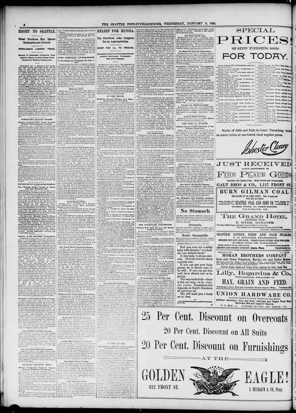 Newspaper page, 1892-01-06
