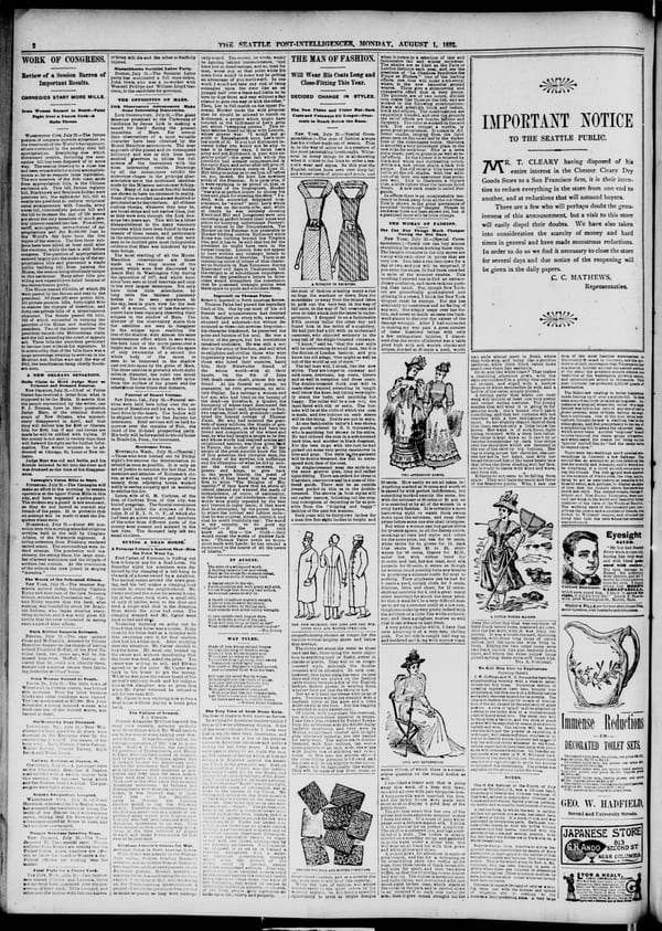 Newspaper page, 1892-08-01