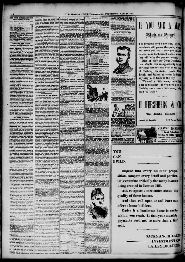 Newspaper page, 1893-05-17