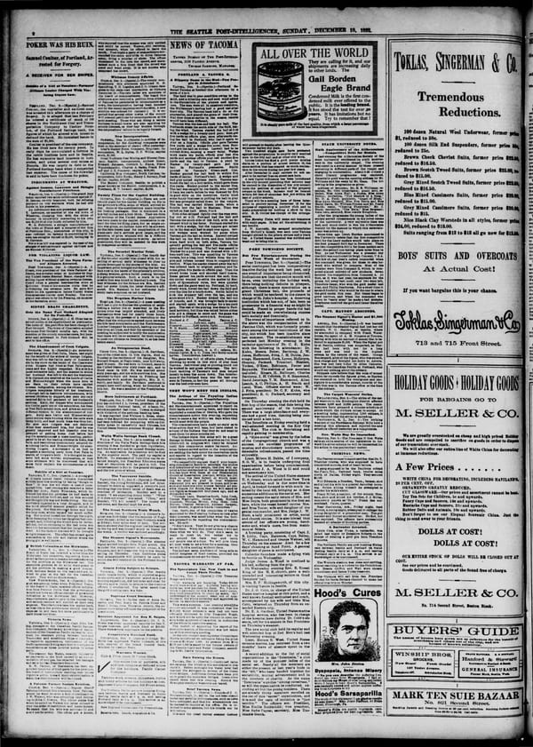 Newspaper page, 1893-12-10