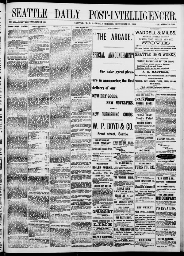 Newspaper page, 1885-09-19