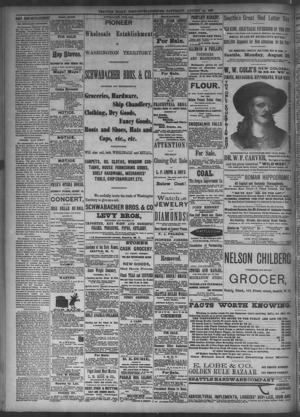 Newspaper page, 1886-08-14