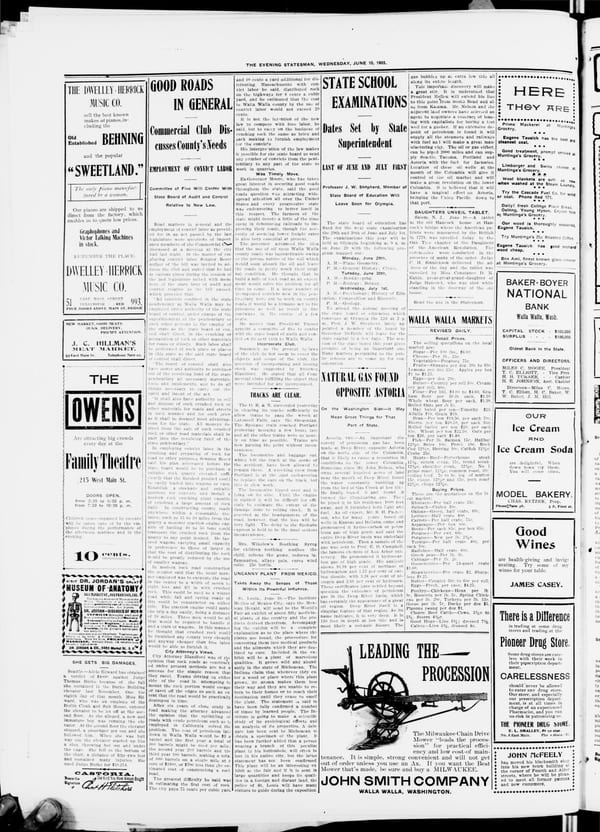 Newspaper page, 1903-06-10