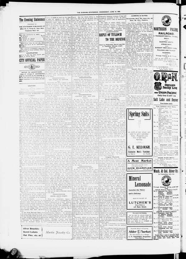 Newspaper page, 1903-06-10