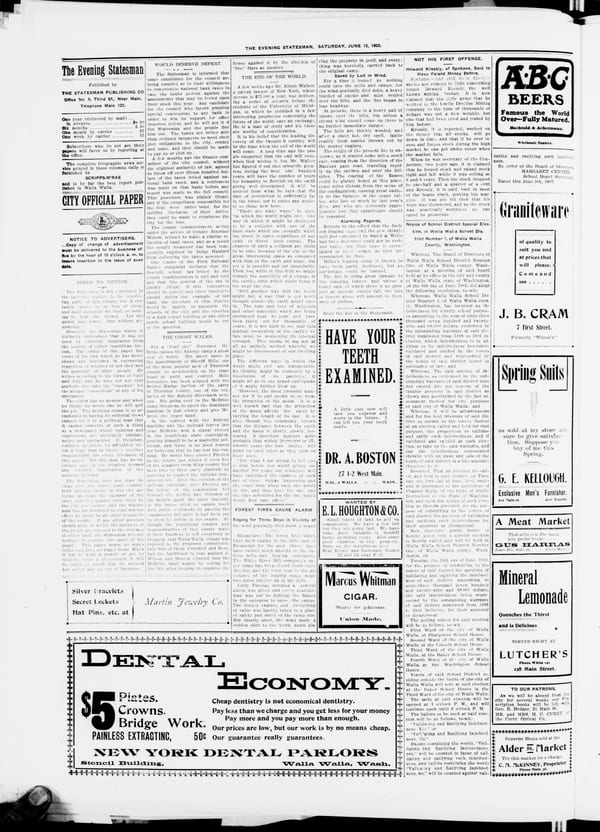 Newspaper page, 1903-06-13