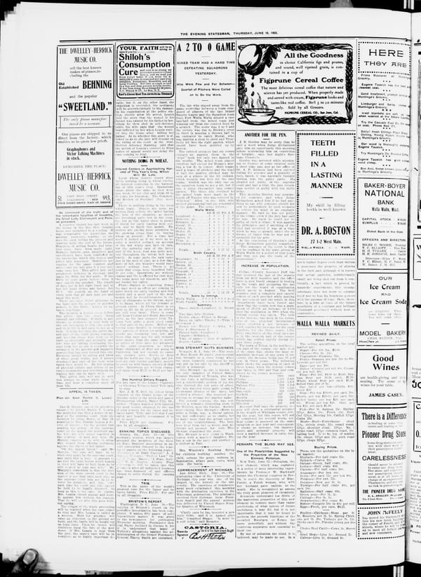 Newspaper page, 1903-06-18