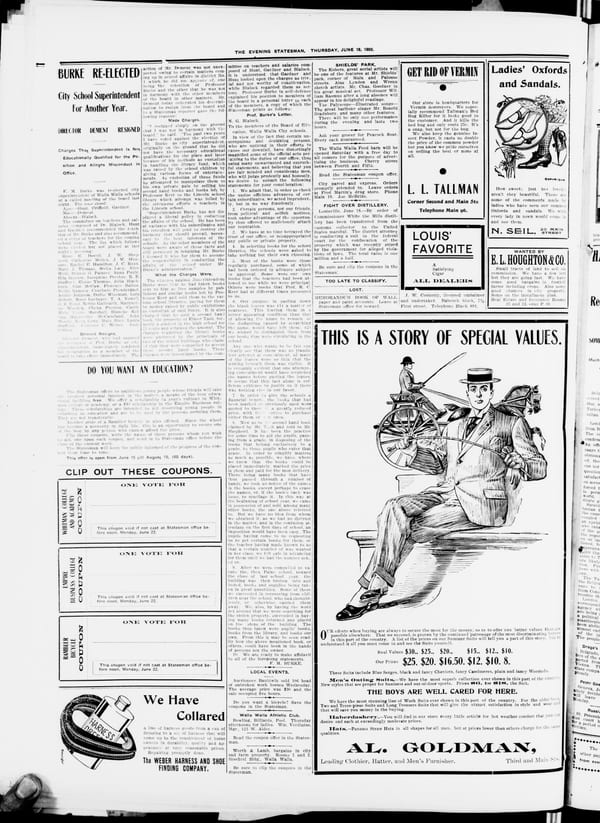 Newspaper page, 1903-06-18