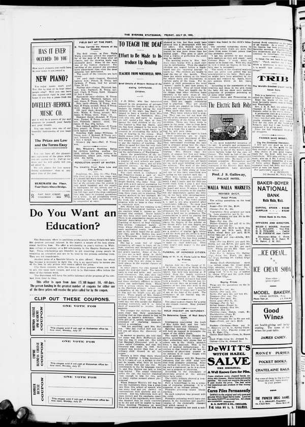 Newspaper page, 1903-07-24