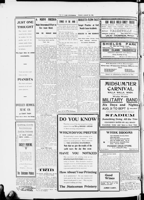 Newspaper page, 1903-08-28
