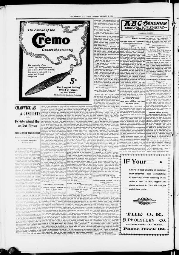 Newspaper page, 1903-10-12