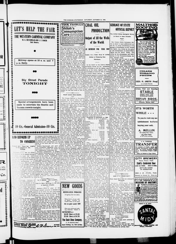 Newspaper page, 1903-10-24