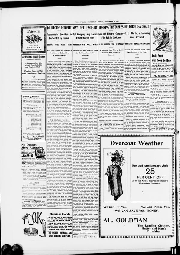 Newspaper page, 1903-11-06