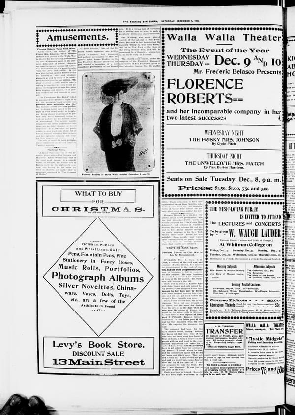 Newspaper page, 1903-12-05