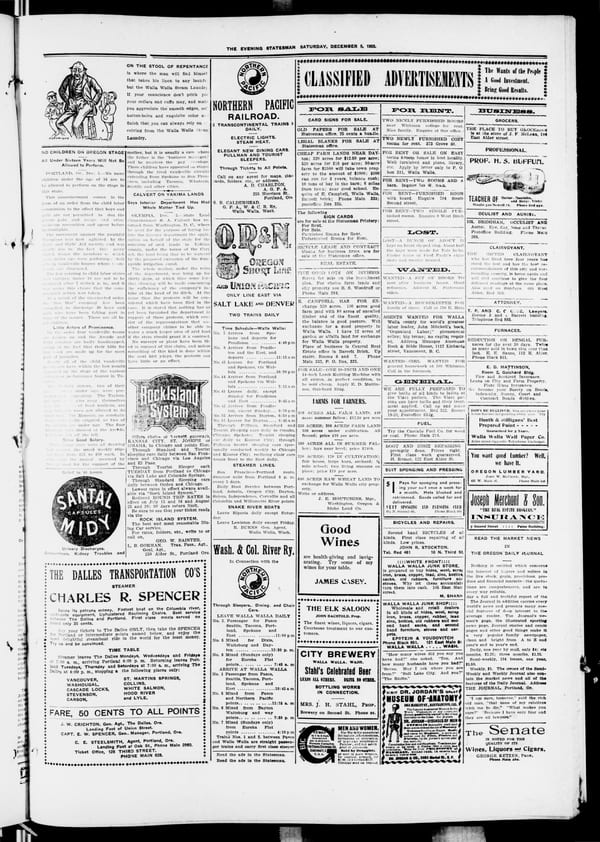 Newspaper page, 1903-12-05