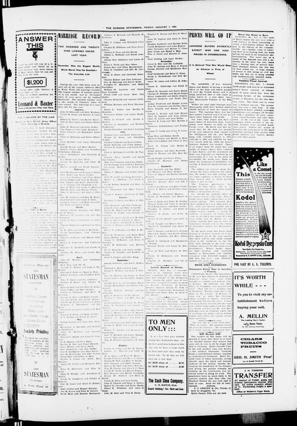 Newspaper page, 1904-01-01