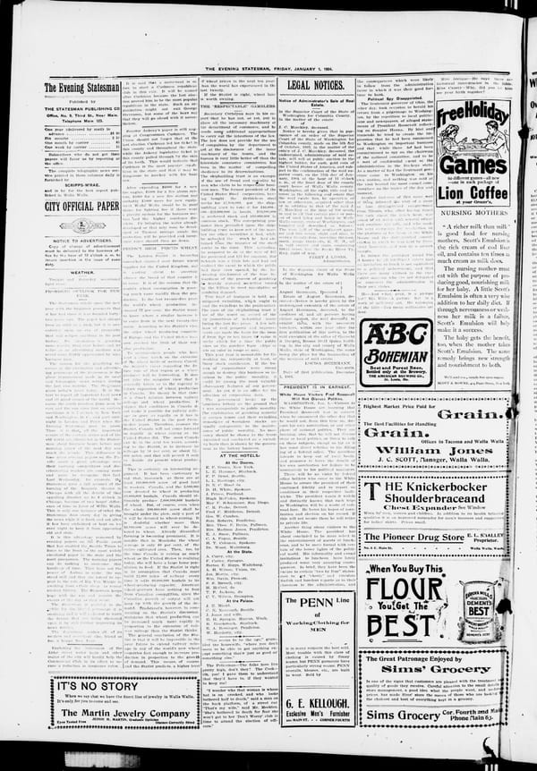 Newspaper page, 1904-01-01